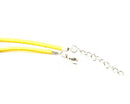 Faux Suede Cord Necklace - Flat - 2.5mm - 45cm