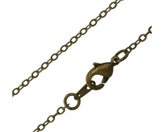 Necklace - Chain - 43cm - 5 pieces