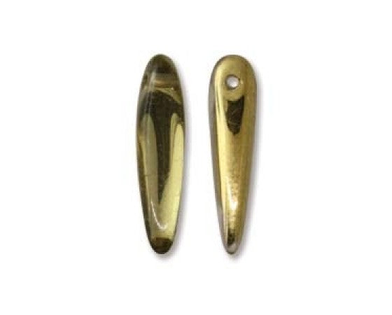Czech - Thorn - 5mm x 16mm - 1 strand (48 beads)