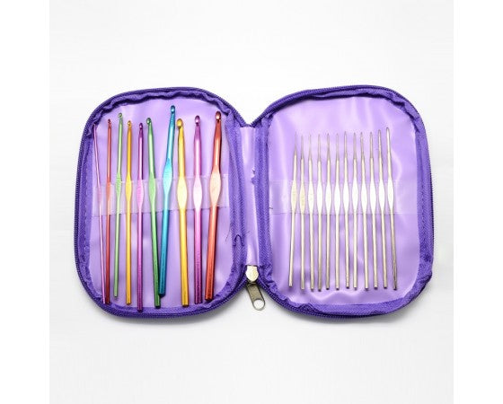 Crochet Hooks - with Carry Case