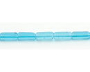 Glass - Tube - 15mm x 6mm - 30cm Strand