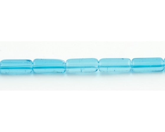 Glass - Tube - 10mm x 4mm - 30cm Strand