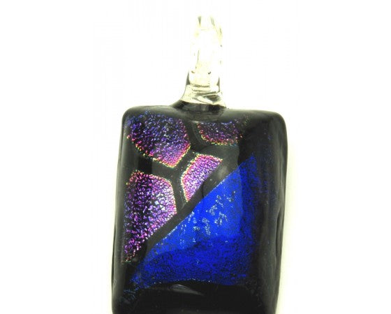 Dichroic Glass - Rectangle - 47mm x 24mm - 1 piece