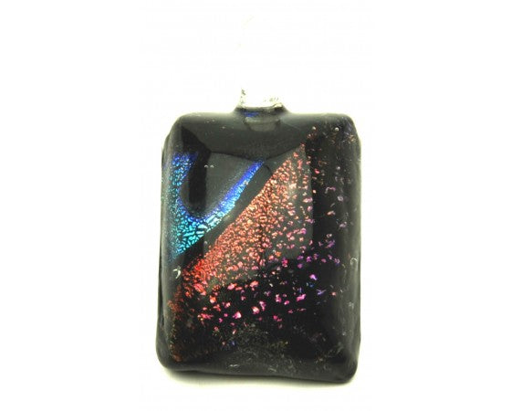 Dichroic Glass - Rectangle - 47mm x 24mm - 1 piece