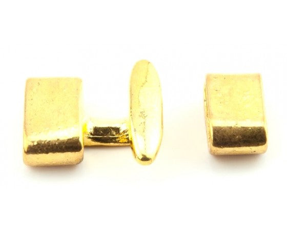 Clasp - Whale Tail - Glue In - 1 set