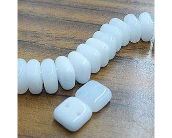 Czech - Chexx - Two Holed - 6mm - 1 strand (25 beads)