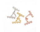 Clasp - Multi Strand Necklace End with Lobster - 1 Set